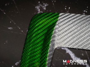 Alfa Romeo Stelvio Shift Gate Trim Panel - Carbon Fiber - Pre '20 - Italian Theme